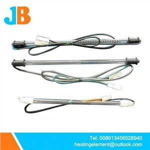 Calentador de descongelación de tubo de cuarzo